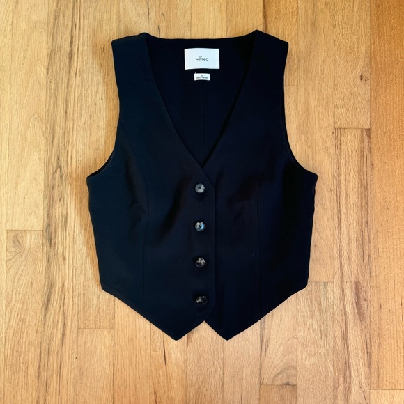 Wilfred Tops - Aritzia Wilfred Pacino Vest Size 0